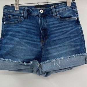 Kendal + Kylie The Boyfriend Bermuda Woman's Denim High Waist Shorts 9/29